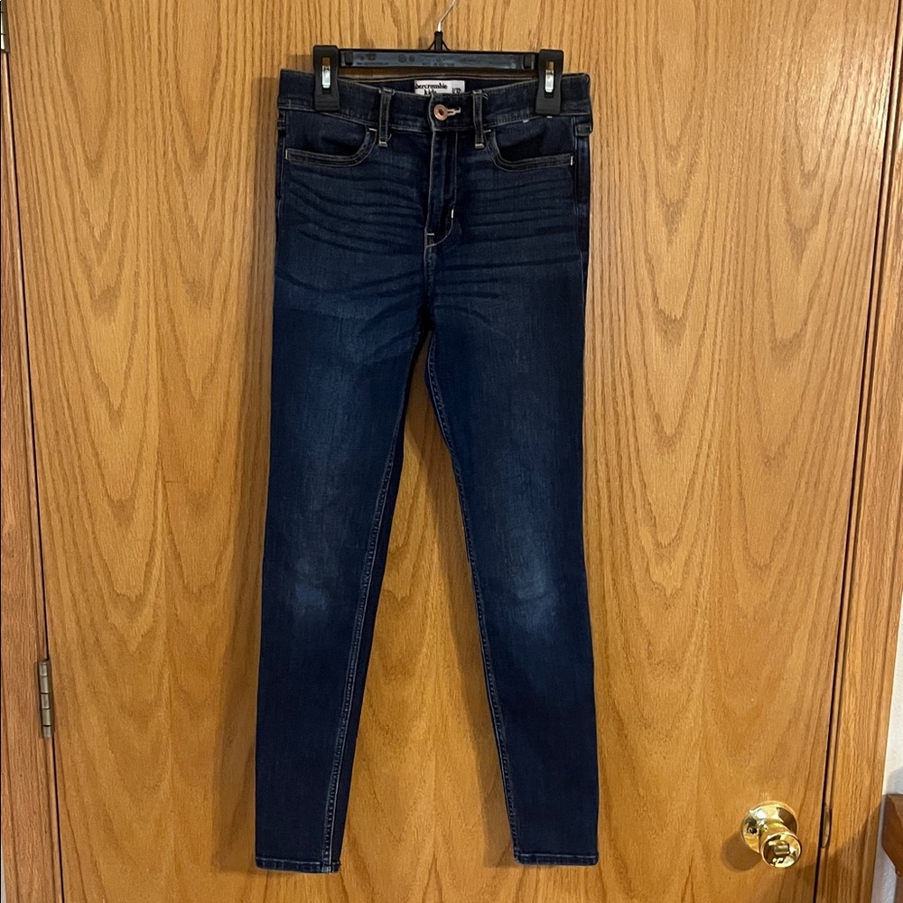 Abercrombie Kids Navy Skinny Jeans